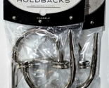 2 Pack Of 2 Cambria Premier Holdbacks Polished Nickel Use With Finials 4... - $22.99