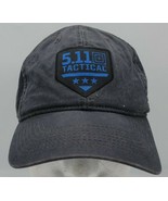 5.11 Tactical Gray Canvas Mens One Size Strapback Hat Cap - $11.83
