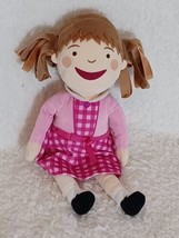 Kohl&#39;s Cares Pinkalicious Plush Stuffed Doll Figure Toy 14&quot; Victoria Kann - $9.85