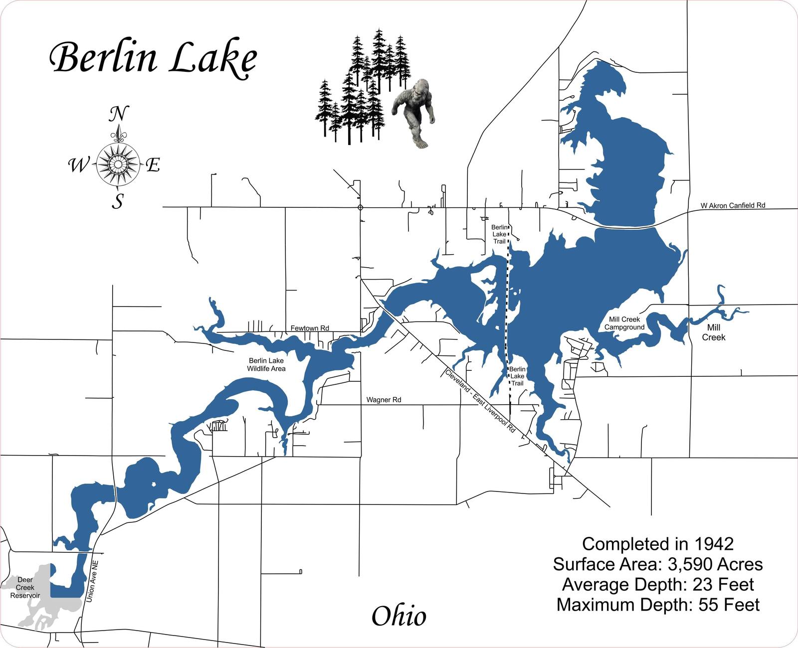 Berlin Lake Ohio Laser Cut Wood Map Plaques Signs   Berlinoh A0744a4d 20df 4749 Aefe 5edb09357acf 