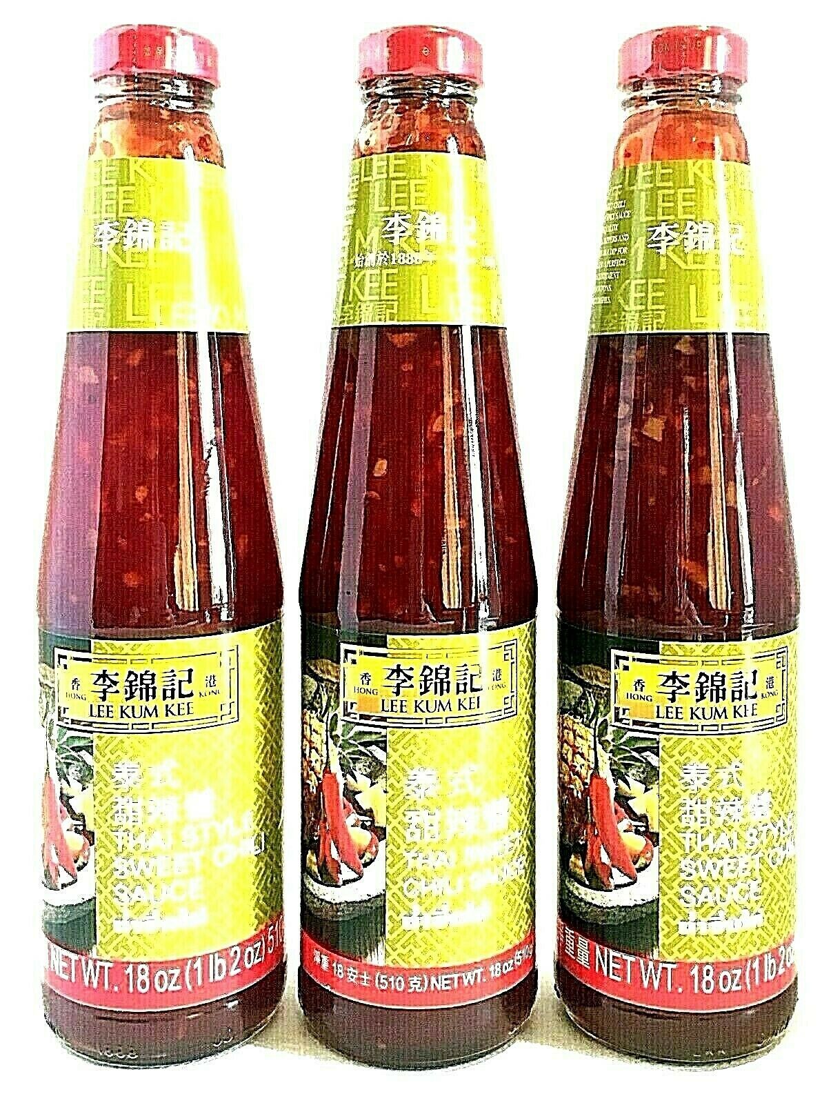 Lee Kum Kee Thai Sweet Chili Sauce 18 oz ( Pack of 3 ) - Other Sauces