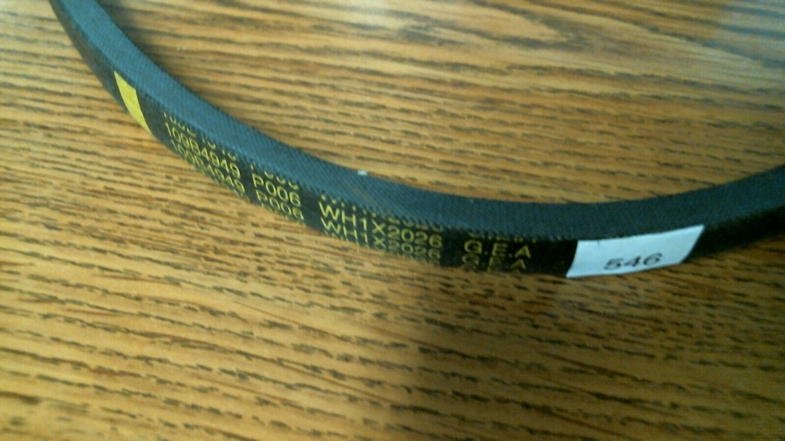 546 GE Hotpoint Washer Drive Belt WH1X2026 FREE SHIPPING!! Parts