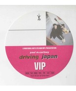 2002 Paul McCartney Driving Japan VIP Backstage Pass - $19.79