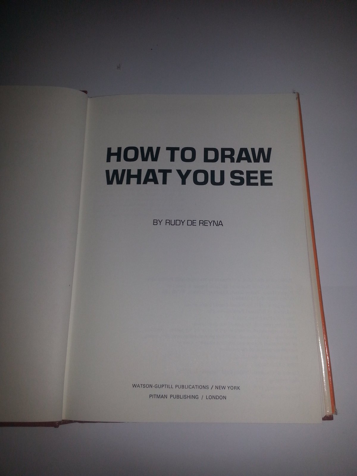 How to Draw What You See De Reyna, Rudy Nonfiction