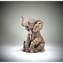 Elephant Calf Sculpture by Edge Sculpture Stunning Piece 10" H Baby Wild Animal image 3