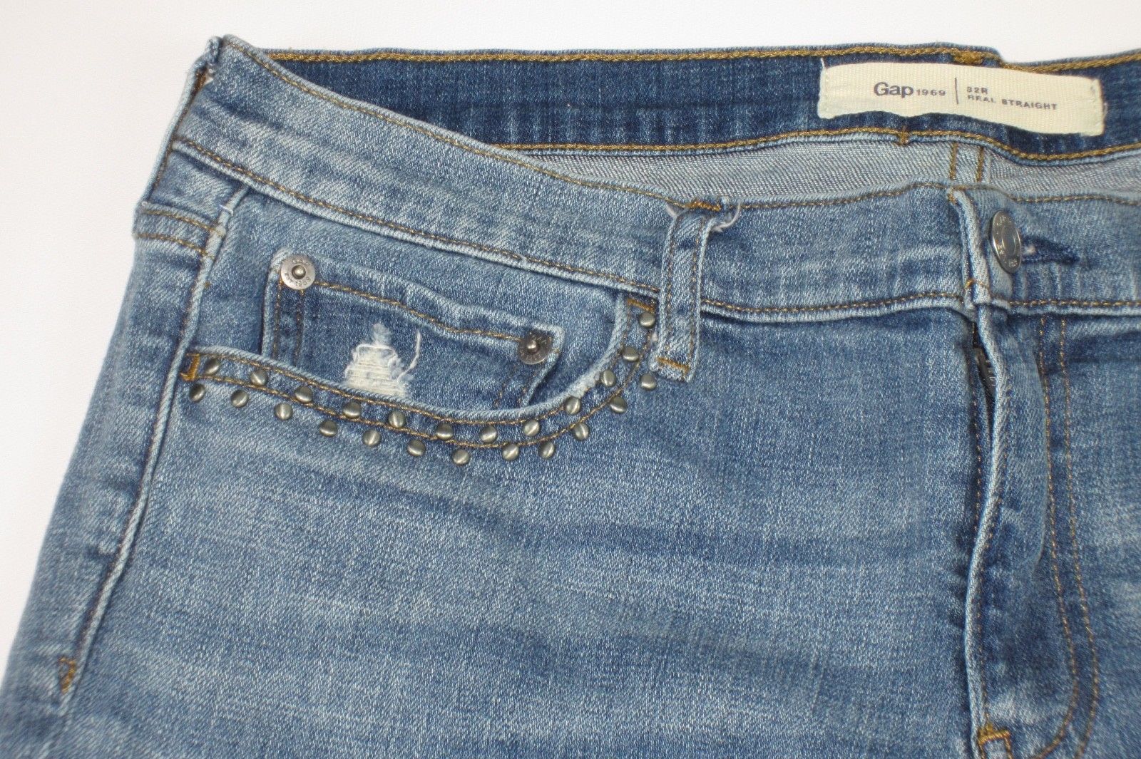 gap 1969 real straight jeans