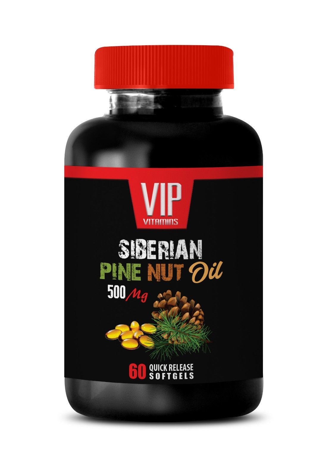 linoleic acid supplement Pine Nut Oil 500mg appetite control 1