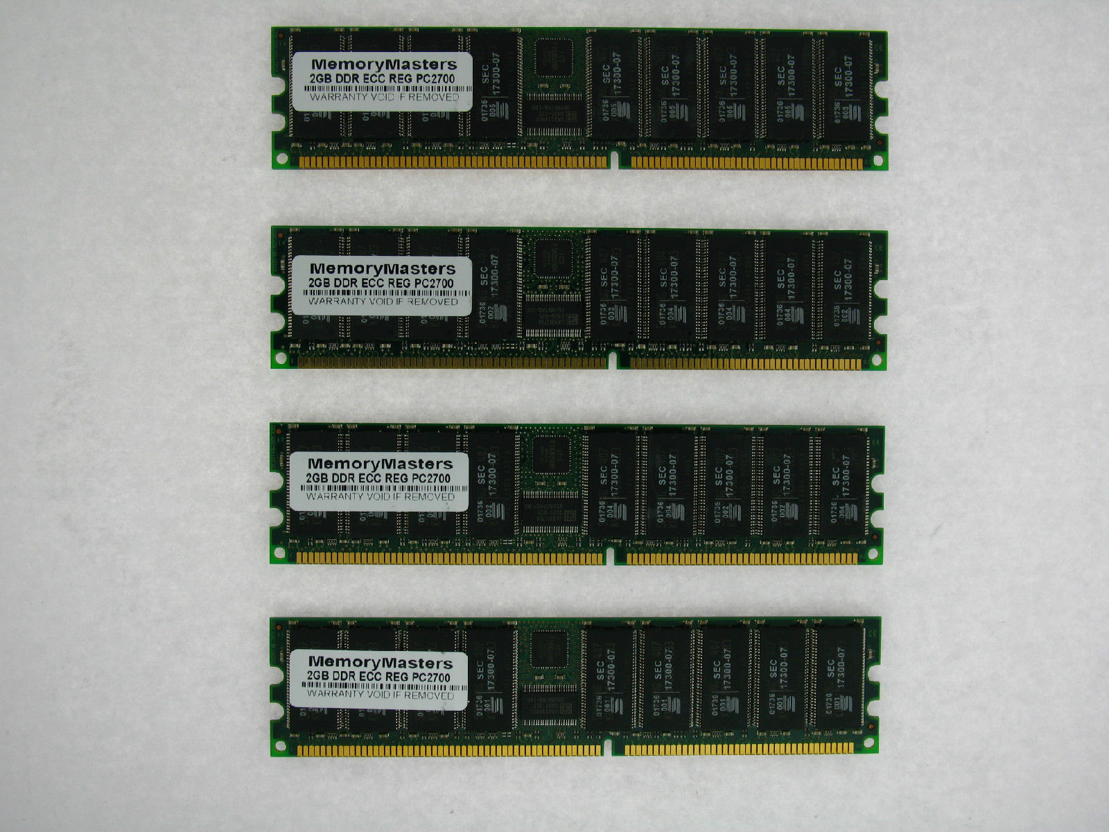 8GB 4X2GB  MEMORY FOR INTEL SE7320SP2 SE7320VP2 SE7520BD2 SE7520BD2SC - $98.01