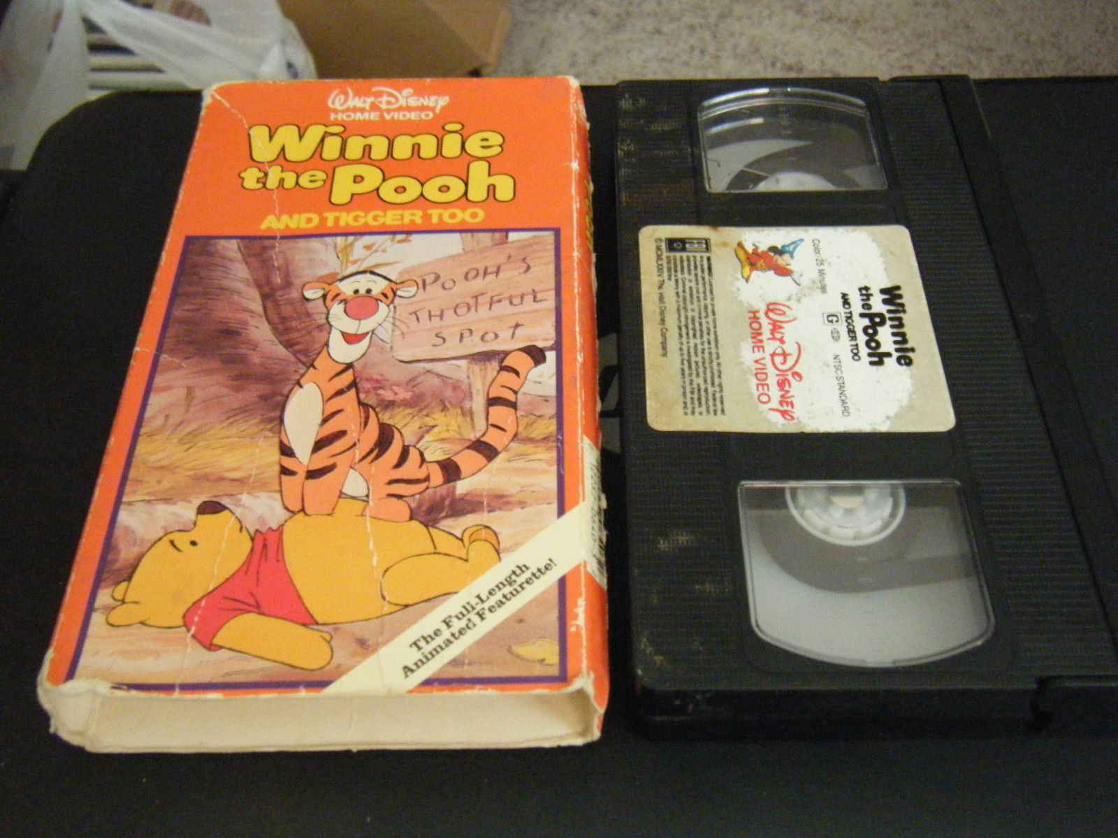 Winnie the Pooh and Tigger Too (VHS, 1991) - VHS Tapes