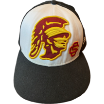New Era USC Trojans hat ballcap Fitted 7 1/4 - $14.01