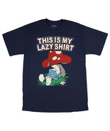 The Smurfs Freeze This is My Lazy Shirt Men&#39;s Licensed T-Shirt - Size L - $12.75