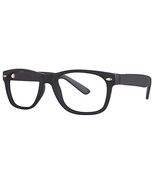 Incognito Unisex Eyeglasses - Modern Collection Frames - Black Matte 47-... - $49.00