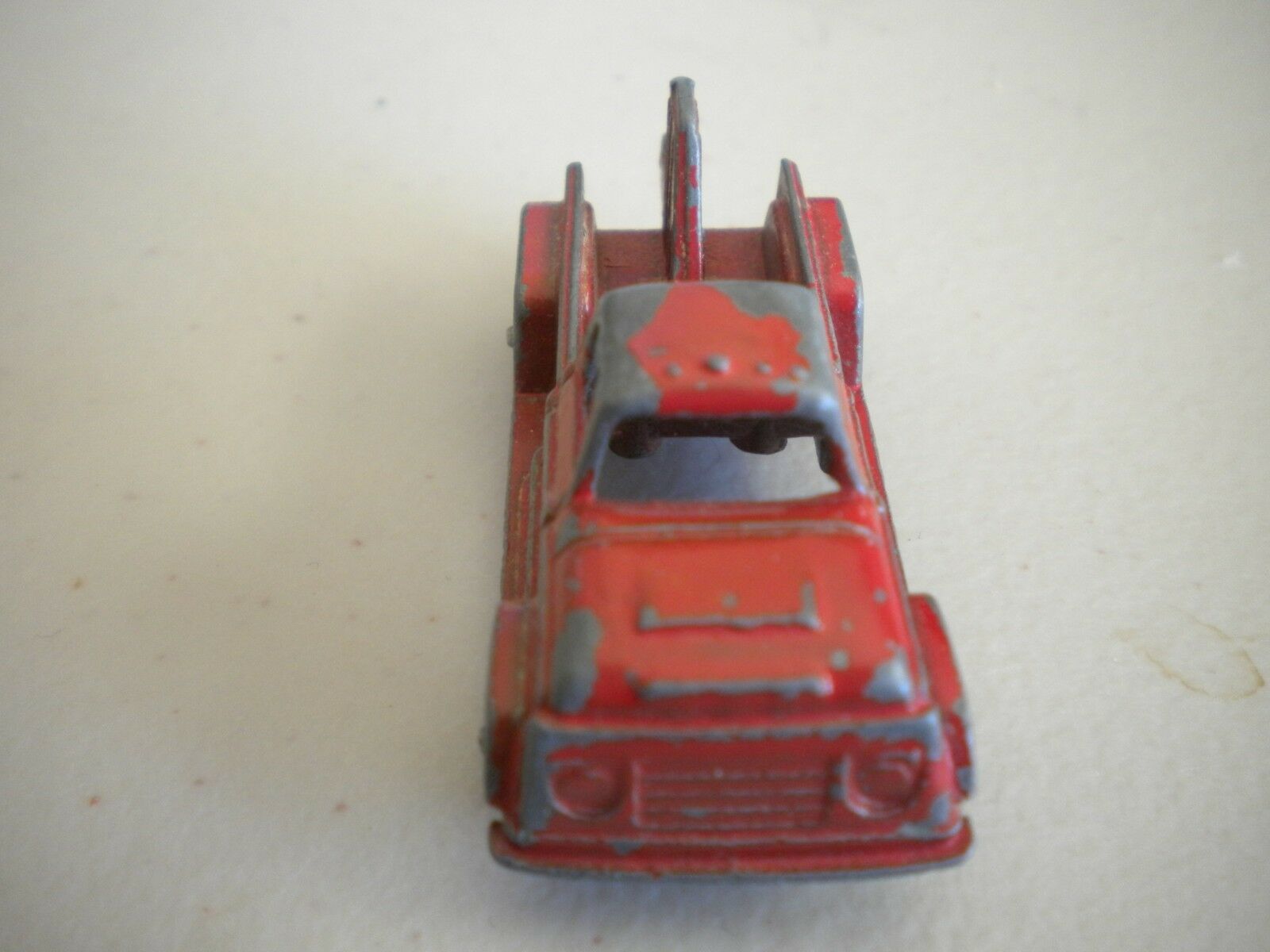 Vintage Tootsie Toys Tow Truck Old Die Cast Red Made in Chicago USA
