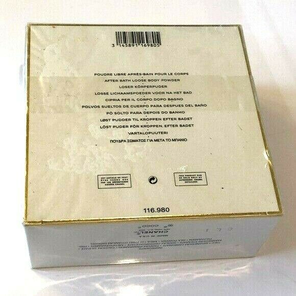 CHANEL COCO MADEMOISELLE FRESH PERFUMED AFTER BATH DUSTING POWDER 5oz