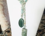 Amazonite Lariat Necklace - $42.50