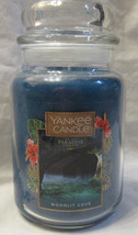 Yankee Candle Large Jar Candle 110-150hr 22 oz The Last Paradise MOONLIT COVE - $38.29