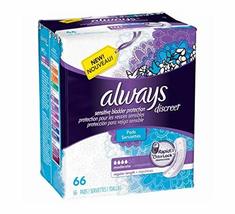 Always Discreet Incontinence Pads, Moderate, Regular Length, 66 Count - 2 Pack ( image 5