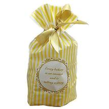 DRAGON SONIC Yellow Married Gift Candy Bag Ribbon Festival Drawstring Ba... - $19.98