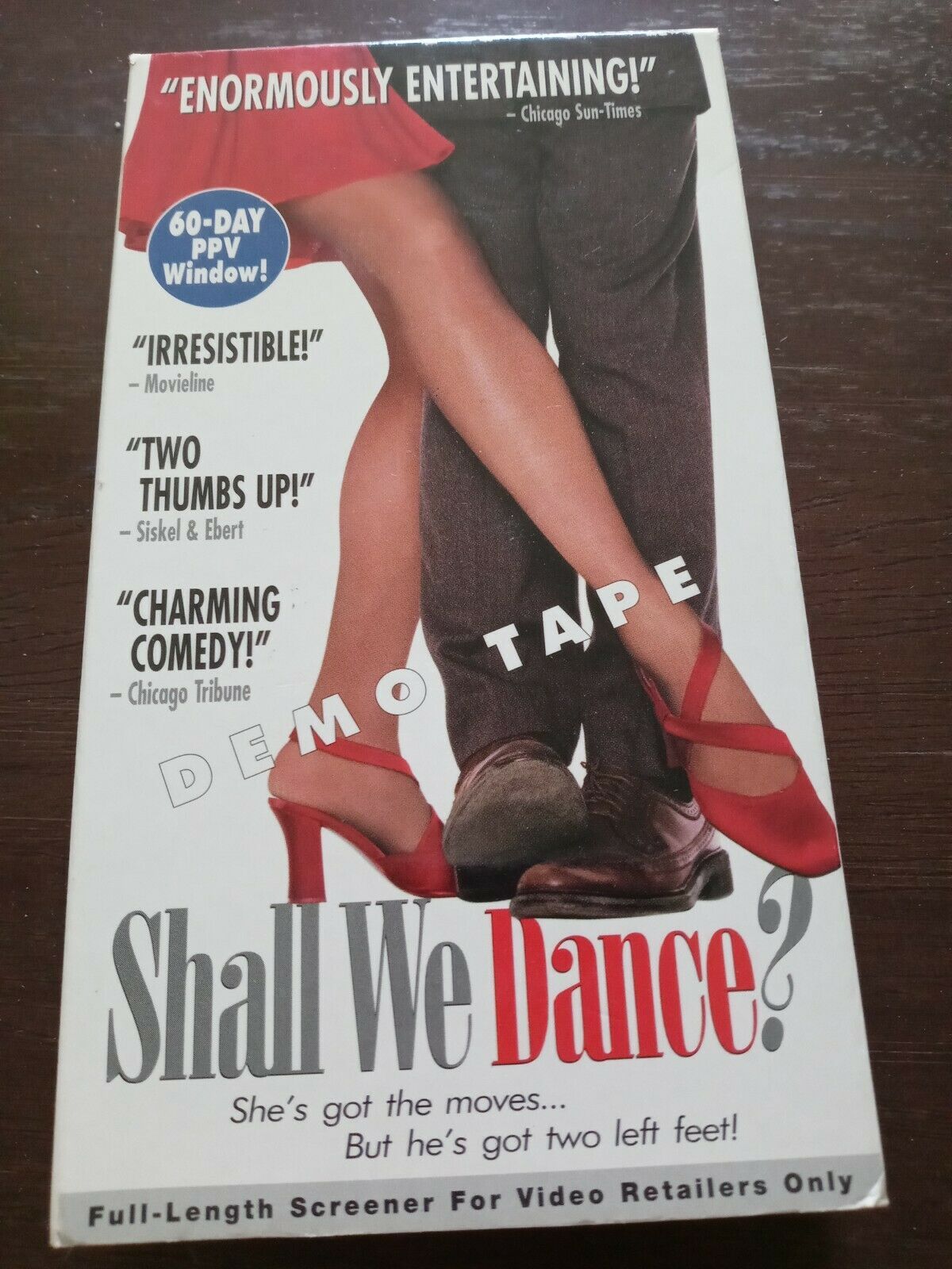 SHALL WE DANCE VHS TAMIYO KUSAKARI KOJI YAKUSYO JAPANESE ENG SUB