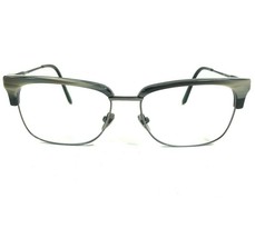 Calvin Klein CK18124 018 Eyeglasses Frames Grey Horn Square Half Rim 52-16-145 - $42.06