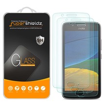 (3 Pack) For Motorola (Moto G5) Tempered Glass Screen Protector,.. - $13.99