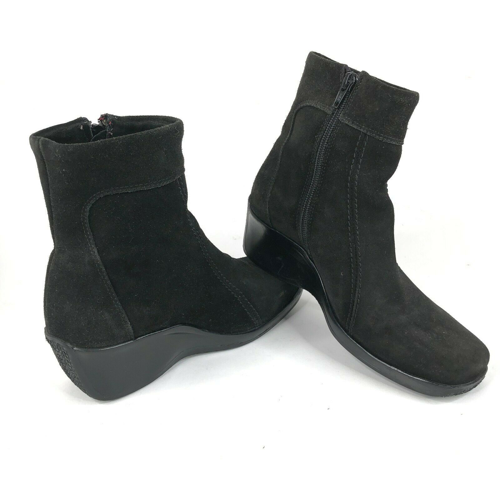 la canadienne patent leather boots