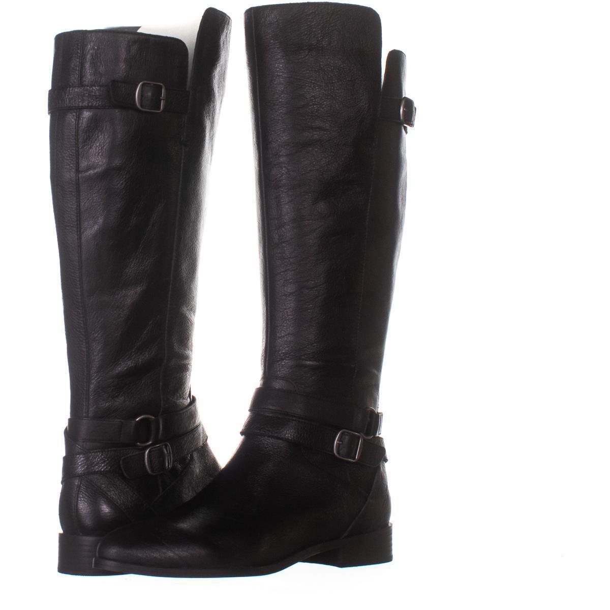 Lucky Brand Paxtreen Knee High Boots 002, Black, 9.5 US - Boots