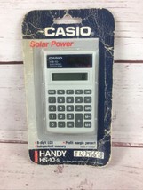 Vintage Casio Solar Power Handy HS-10-s Electronic Calculator - $9.80