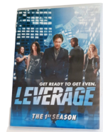 Leverage The 1st (First) Season DVD 2009 4-Disc Set NR NTSC Paramount - $8.42