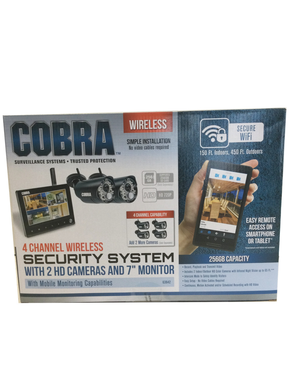 Cobra Surveillance 63842 - Camera & Video Systems