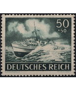 1943 WWII Speedboat Germany Postage Stamp Catalog Number B229 MNH - $8.95