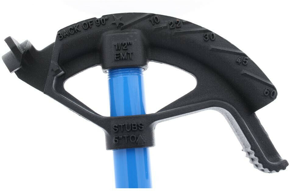 Ideal Conduit Bender 1/2 in. Heat Treated Ductile Iron BakedOn Blue