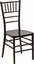 Durable Hercules PREMIUM Series Mahogany Resin Stacking Chiavari Chair - $140.44