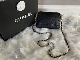 Chanel vip gift black crossbody bag - $340.00