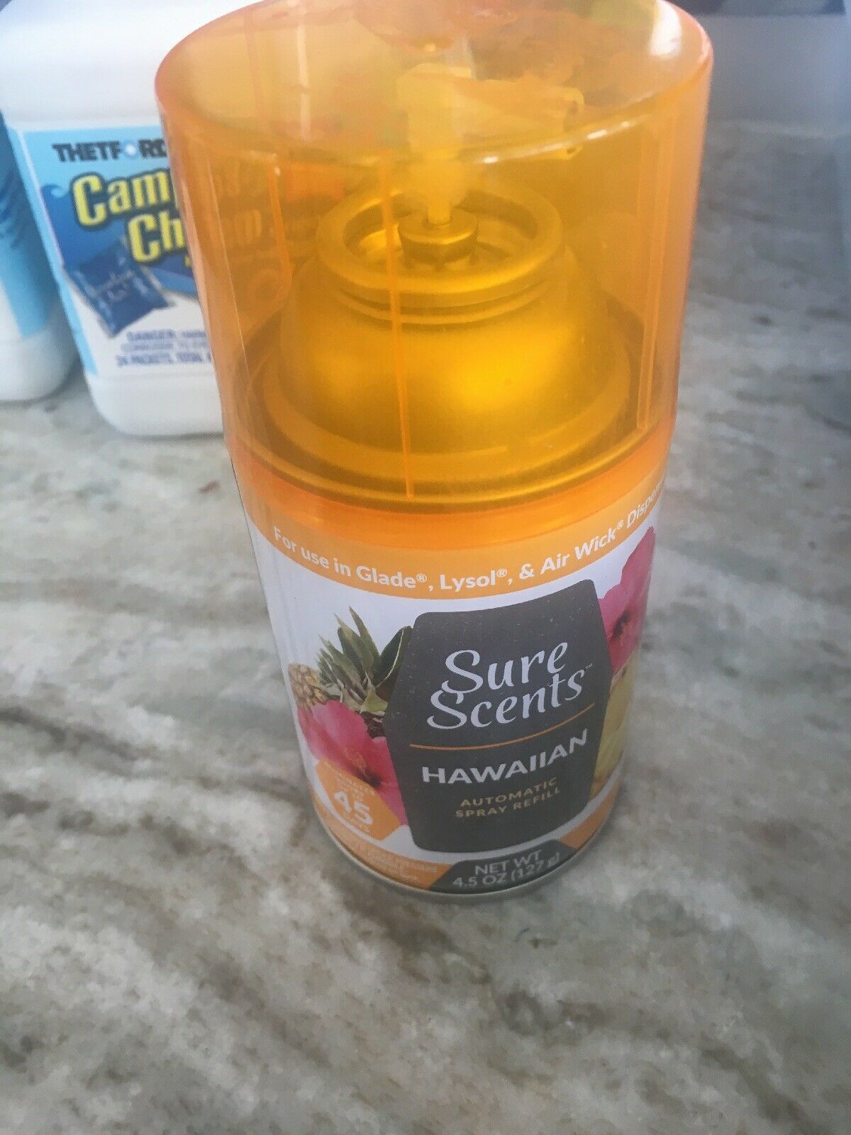 Sure scents Hawaiian Automatic Spray Refill 4.5 Oz Air Fresheners