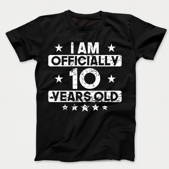 10 years band t shirt