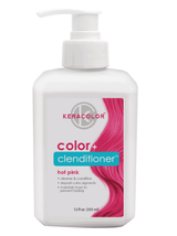 KeraColor Color Clenditioner - Hot Pink, 12 ounce