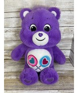 Care Bears Share Bear Stuffed Animal Purple Plush - $12.19