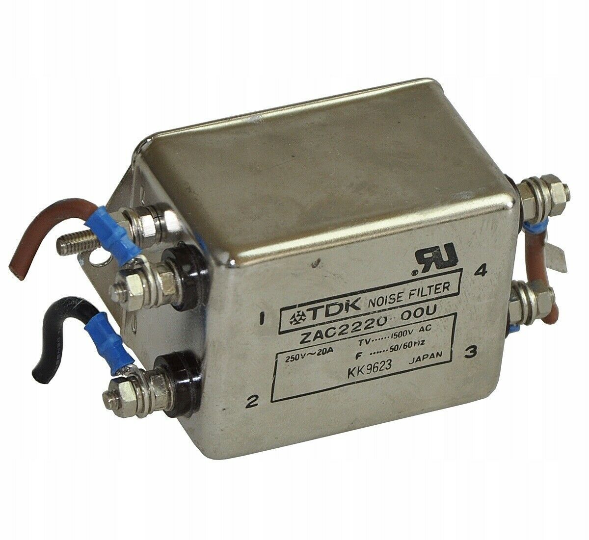 TDK single phase mains filter ZAC222000U 20A / 1 6772 Inductors