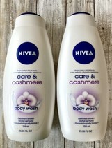 Nivea Care & Cashmere Extract Orchid Perfume Moisture Body Wash 25.36 oz - 2 PK - $21.77