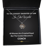 Coach Daughter-in-Law Necklace Gifts - Crown Pendant Jewelry Present From  - $49.95