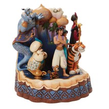 Disney Jim Shore Aladdin and Friends Figurine 7.67" High Stone Resin #6008999 image 2