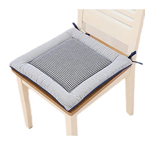 George Jimmy Tatami Chair Cushion Japanese Decent Office Pillow 40x40CM-Black