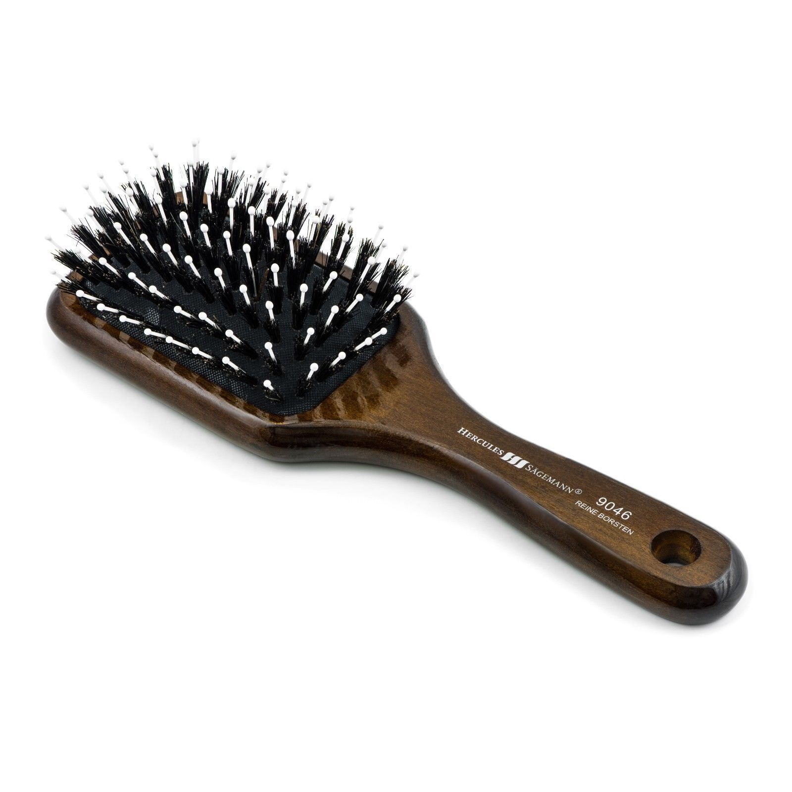 Wooden Hair Brush HBMB-22.2 created with Swarovski® Cristals Ying&Yang ...