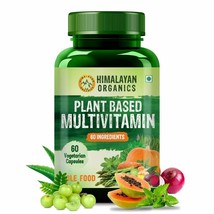 Himalayan Organics Plant Based Multivitamin 60 Capsules Fast Ship - $33.99