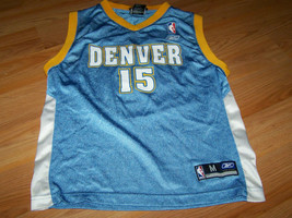 Youth Size Medium 10-12 Denver Nuggets #15 Carmelo Anthony Basketball Jersey EUC - $24.00