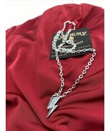 Alchemy Gothic PP515  David Bowie: Flash Necklace Pendant IN HAND - $25.26