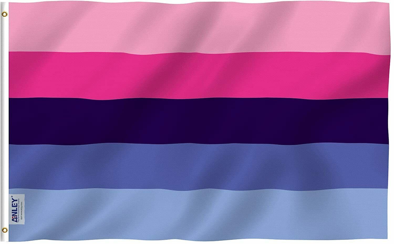 Anley Fly Breeze 3x5 Foot Omnisexual Pride Flag Omnisexual Lgbt Flags 8807