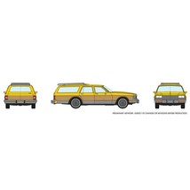 Rapido # 800004 Early 1980s Chevrolet Caprice Wagon Yellow Woodie HO Scale image 1