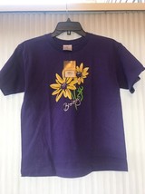 BROWNING The Best There Is Youth Browning Daises S/S Tee Purple Sz L Shi... - $29.68